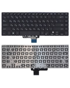 Клавиатура для ноутбука Asus VivoBook S15 S510 черная с подсветкой Оем