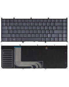 Клавиатура для ноутбука Dell Adamo 13 черная Оем