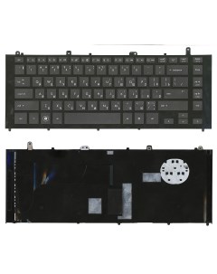 Клавиатура для ноутбука HP ProBook 4425s черная с черной рамкой Оем