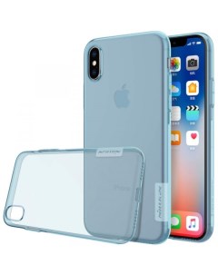 Чехол Nature Series для Apple iPhone X 5 8 XS 5 8 Blue Nillkin