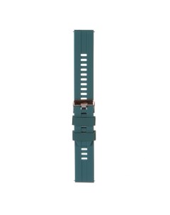 Ремешок универсальный силиконовый рельефный 20 mm Dark Green УТ000025257 Red line