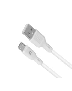 Кабель micro usb usb S01 AM 1 м белый Alteracs