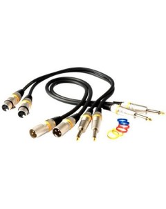 Кабель аудио 1xJack 1xXLR RCL30381 D6 M 1 0 m Rockcable