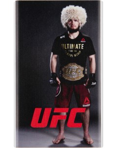 Внешний аккумулятор J01 UFC 4000mAh Metal Silver 6 УТ000019301 Red line