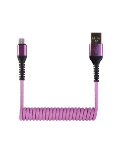 Кабель CB940 UMU 12PE microUSB 1 2м Purple Wiiix