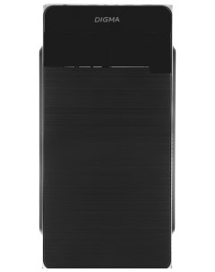 Корпус компьютерный MATX104 DC MATX104 U2 Black Digma