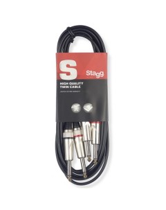 Кабель аудио 2xJack 2xJack STC6P 6 0m Stagg