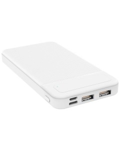 Внешний аккумулятор 10000mAh PowerAid white PB 278 WH Tfn