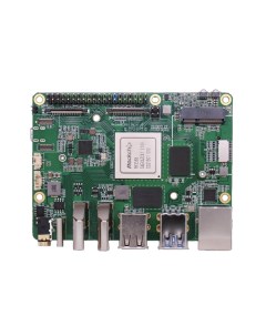 Одноплатный компьютер зеленый ROCK 5 Model B 8GB Rockpi