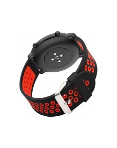 Ремешок УТ000020339 для Amazfit GTR 22 mm черный с красным Red line