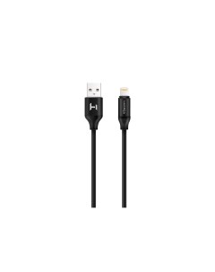 Кабель Lightning m USB A m 1м черный sch 530 Harper