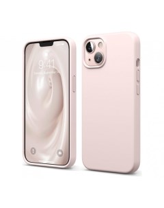Чехол Soft silicone для iPhone 13 Розовый Elago