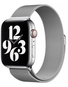 Ремешок Minalo для Apple Watch 42 44 mm Silver Wiwu