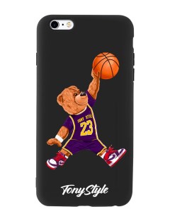 Чехол iPhone 6 6s баскетболист с мячом Tony style
