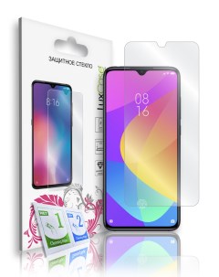 Защитное стекло для Xiaomi Mi 9 Lite На плоскую часть экрана 0 33 мм 82777 Luxcase