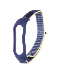 Ремешок для Xiaomi Mi Band 6 19 Nylon Indigo УТ000025177 Red line