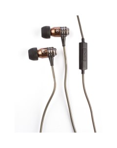 Наушники FA 912 mic Gold Brown Fischer audio