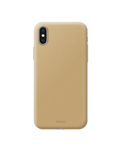 Чехол Air Case для Apple iPhone XS Max Gold Deppa