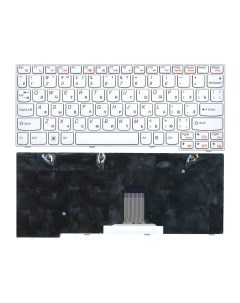 Клавиатура для ноутбука Lenovo IdeaPad U160 белая Nobrand