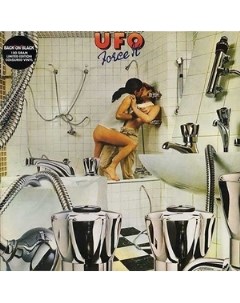 UFO Force It 180g Limited Edition White Vinyl Back on black