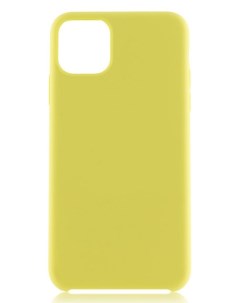 Чехол для iPhone 12 Pro Max с подкладкой из микрофибры Yellow Qvatra