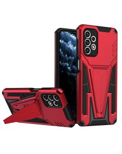Чехол Rack Case для Samsung Galaxy A23 красный Black panther