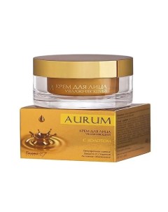 Крем для лица AURUM увлажняющий с золотом 45 Белита-м