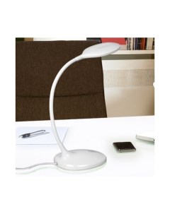 Настольная лампа Scoop LED белая Schuller