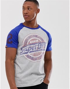 Футболка с рукавами реглан Superdry