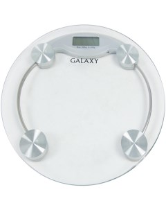 Весы напольные GL4804 белый Galaxy