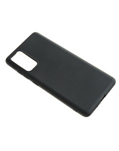 Силиконовый чехол TPU Case матовый для Samsung S20FE черный Pc