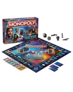 Настольная игра монополия Стражи Галактики Guardians of the Galaxy Vol 2 Monopoly Game Nobrand