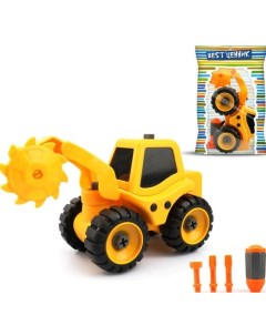 Трактор сборно разборная модель 1284 с 4 лет S+s toys