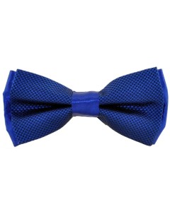 Детская галстук бабочка жаккардовая текстурная синяя Nobrand