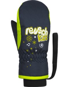 Варежки 2020 21 Kids Mitten Dress Blue Safety Yellow Inch Дюйм I Reusch