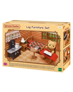 Игровой набор Бревенчатая мебель 2117 Sylvanian families