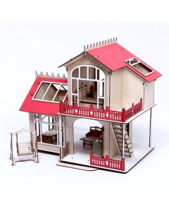 Кукольный дом с мебелью Загородный коттедж Большой слон