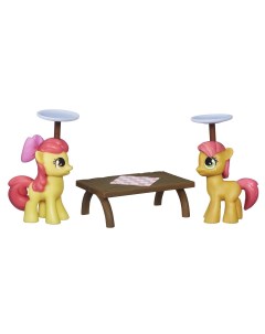 Игровой набор с мини пони Apple Bloom и Sweetie Babs B2206 My little pony