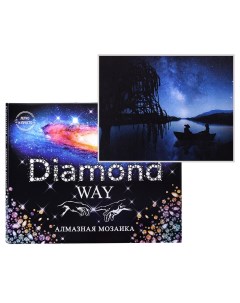 Алмазная мозаика Ночной заплыв 40 50 Diamond way