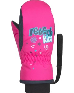 Перчатки Kids Mitten pink glo 4 Inch Reusch