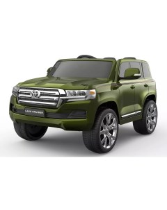 Детский электромобиль TOYOTA LAND CRUISER LC200 JJ2022 зеленый глянец Novakids