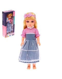 Кукла классическая Маша 41 см со светом звук в платье Кнр