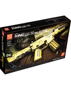 Конструктор игрушка 14015 Штурмовая винтовка Scar 14 1 369 дет Mould king