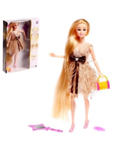 Кукла модель Дженнифер шарнирная в пышном платье с аксессуарами Кнр