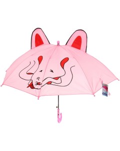 Зонт детский Ушастики 371 042 7 Д 90см светло розовый полуавтомат Ultramarine