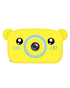 Фотоаппарат детская цифровая фотокамера фотомишкажелтый Poco case