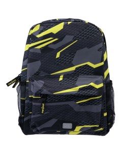 Детский рюкзак текстильный черный желтый размер 40 30 15 см Playtoday