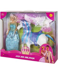 Кукла Принцесса с лошадкой 8209 Defa lucy