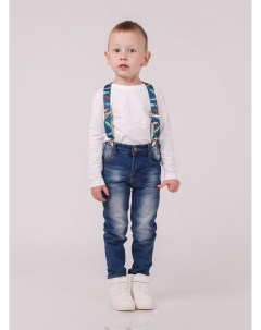 Подтяжки детские Д33 бирюзовый onesize Stilmark