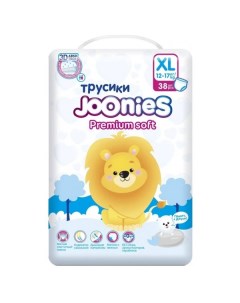 Подгузники трусики размер XL 12 17 кг 38 штук Joonies